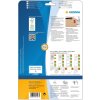 Etiketten a4 rood 199,6x143,5 mm papier mat 40 st.