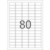 Etiketten Premium a4, wit 35,6x16,9 mm papier mat 2000 st.