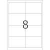 Etiketten Premium a4, wit 96,5x67,7 mm papier mat 200 st.