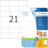 Etiketten Premium a4, wit 70x42 mm papier mat 525 st.