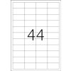 Etiketten a4 wit 48,3x25,4 mm extreem sterk klevende folie mat 1100 st.