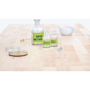 Etiketten a4 neon-groen 99,1x67,7 mm papier mat 160 st.