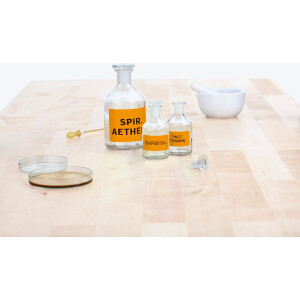 Etiketten a4 neon oranje 210x297 mm papier mat 20 st.