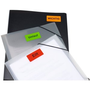 Etiketten a4 neon-geel ø 60 mm rond papier mat 240 st.