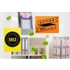 Etiketten a4 neon-geel ø 60 mm rond papier mat 240 st.