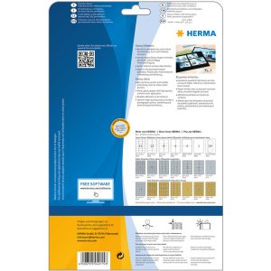 herma etiketten a4 wit 199,6x143,5 mm papier glanzend 50...