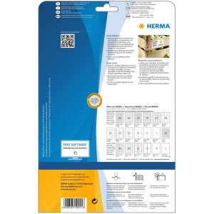 Etiketten a4 wit 210x297 mm extreem sterk klevend papier...