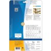 Etiketten a4 wit 210x297 mm extreem sterk klevend papier mat 25 st.