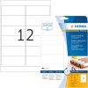 Etiketten a4 Outdoor kleeffolie wit 99,1x42,3 mm folie mat 120 st.