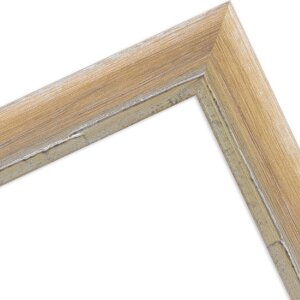 Houten lijst h640 bruin 40x60 cm normaal glas