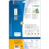 Etiketten a4 wit 63,5x42,3 mm ovaal Movables-verwijderbaar papier mat 450 st.