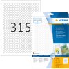 Etiketten a4 wit ø 10 mm rond Movables-verwijderbaar papier mat 7875 st.