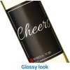 Fles etiketten a4 inkjet wit 90x120 mm papier glanzend 40 st.