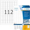 Etiketten a4 wit 25,4x16,9 mm Movables-verwijderbaar papier mat 2800 st.