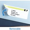 Adresetiketten a4 wit 99,1x42,3 mm herpositioneerbaar papier mat 300 st.