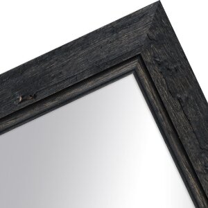 Houten lijst h660 zwart 20x30 cm spiegelglas