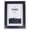 Kunststof lijst Parijs, zwart, 13 x 18 cm
