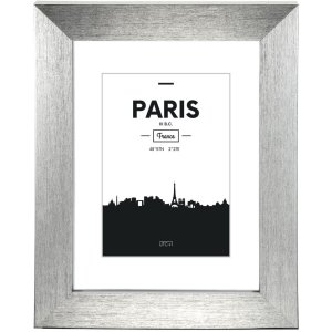 Kunststof lijst Parijs, zilver, 30 x 40 cm