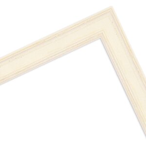 Houten lijst h470 wit 30x45 cm antireflecterend glas