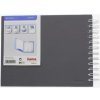 Spiraal Album Fine Art grijs 24x17 cm witte paginas