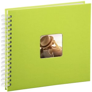 Spiraal Album Fine Art kiwi 28x24 cm witte paginas