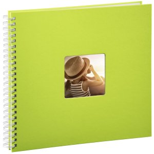 Spiraal Album Fine Art kiwi 36x32 cm witte paginas