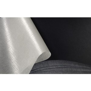 Jumbo album La Fleur, 30x30 cm, 100 zwarte paginas, wit