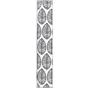Jumbo album La Fleur, 30x30 cm, 100 zwarte paginas, wit