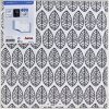 Jumbo album La Fleur, 30x30 cm, 100 zwarte paginas, wit