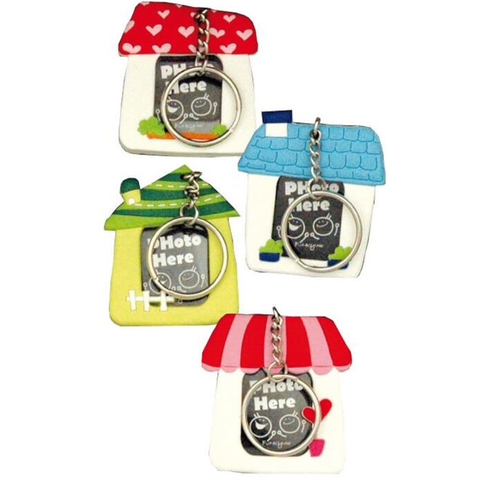 ZEP Huis Rubber Sleutelhanger