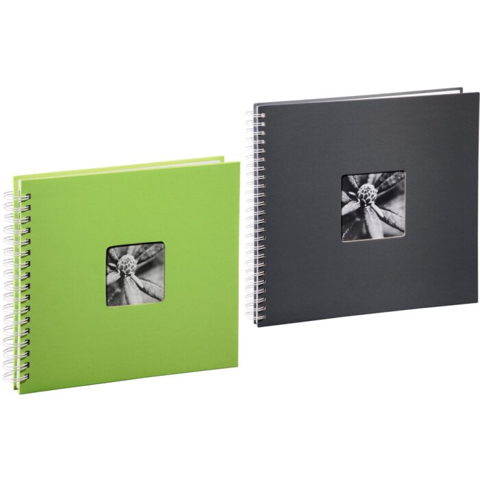 Fine Art Spiraal Album wit blad 3 maten
