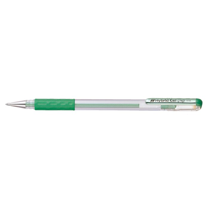 Metallic Gel Pen Hybrid Gel Grip 0,4 mm groen