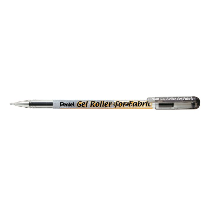 Gel rollerball voor textiel 0.5 mm zwart