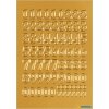 herma folie sticker goud cijfers 0-9