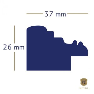 Chic Barok Fotolijst 40x50 cm champagne