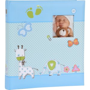 Babyalbum Baby Moments blauw