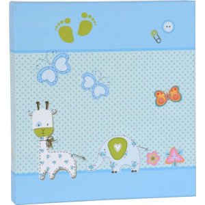 Babyalbum Baby Moments blauw