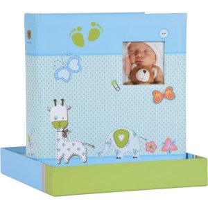Babyalbum Baby Moments blauw