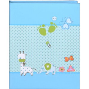 Baby Moments Slip Album 36 fotos 10x15 cm blauw