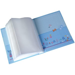 Baby Moments Slip Album 36 fotos 10x15 cm blauw