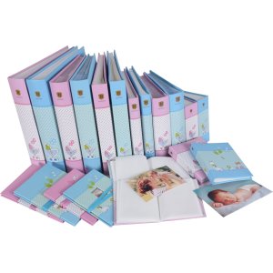 Baby Moments Slip Album 36 fotos 10x15 cm blauw