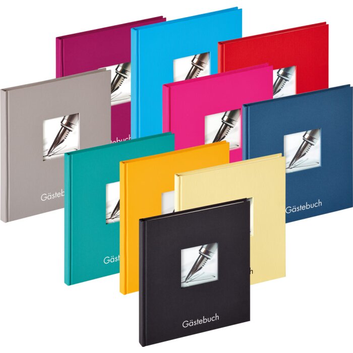 Gastenboek Fun 23x25 cm