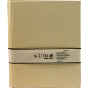 Ringband a4 Linum Linnen