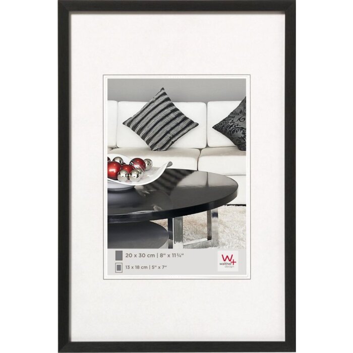 Aluminium fotolijst stoel 10x15 zwart