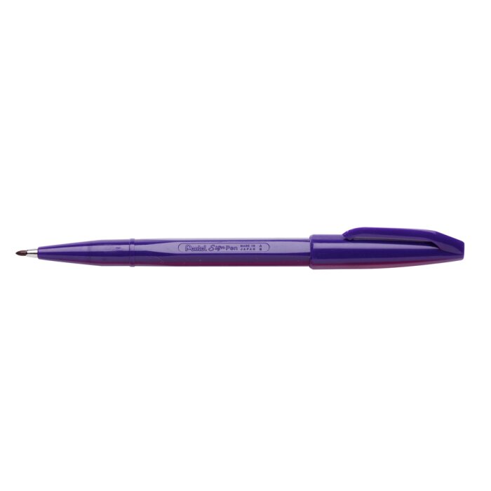 paars vezelstift tekenstift 0,8 mm