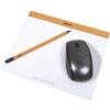 Muismat Rhodia, 19x23cm, 30 vel, 80g, geruit - Oranje