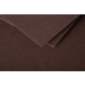 25 vellen papier Pollen, din a4, 210g chocolade bruin