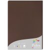 25 vellen papier Pollen, din a4, 210g chocolade bruin