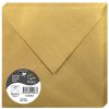 Enveloppen goud 165x165 mm - 50083c
