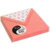 lieveheersbeestje enveloppen litchi 140x140 mm - 52358c